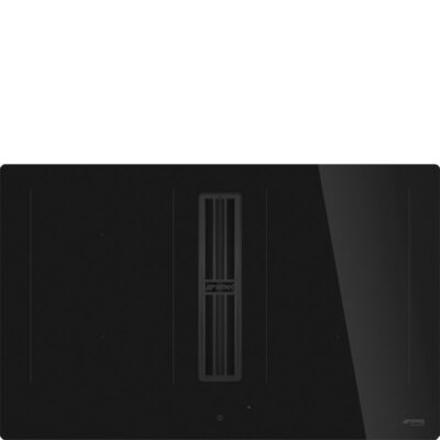 smeg hobd482d2 table de cuisson induction avec hotte intégrée 83 cm
