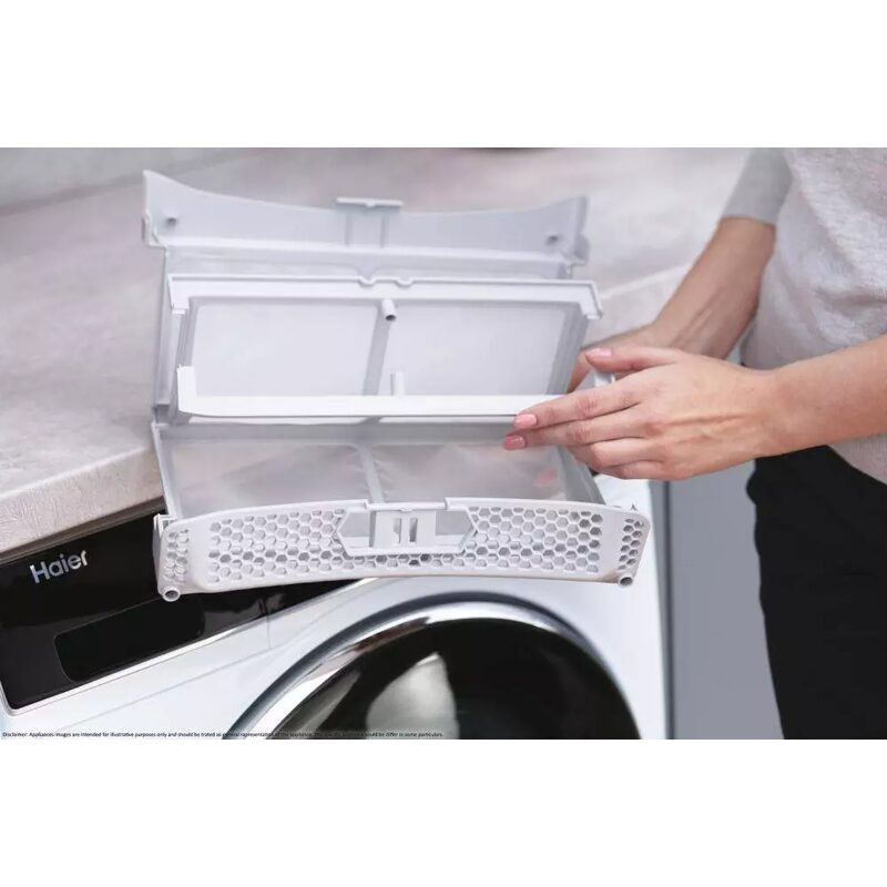 sèche linge pompe à chaleur haier hd90 a2939 fr série 3 9 kg filtre 3 en 1