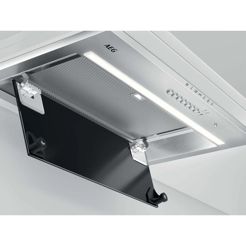 aeg série 9000 gdg966al – groupe filtrant 60 cm autosense noir et inox