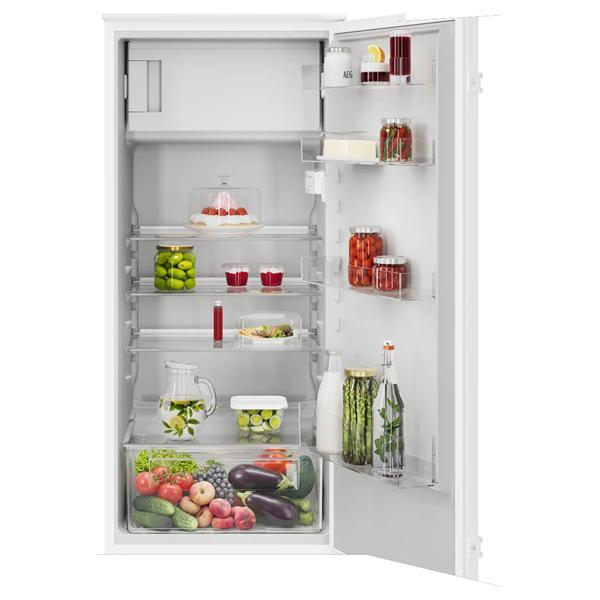 aeg osf7a121es réfrigérateur 1 porte encastrable 189l avec ia coolassist®