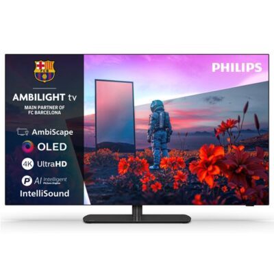 philips 48oled811 téléviseur ambilight 4k oled 48 pouces