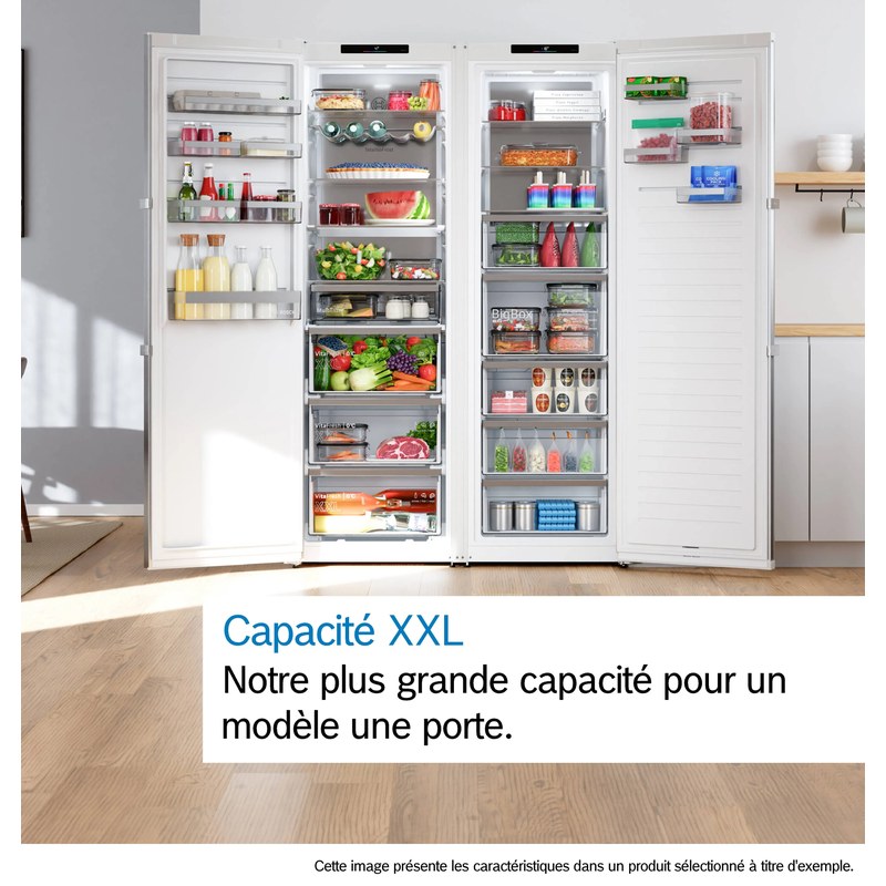 bosch gsn51ewcm congélateur armoire pose libre 395l total no frost