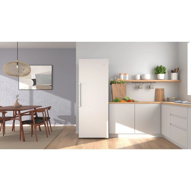 bosch exclusiv gsn56ewcm congélateur armoire pose libre total no frost 471l