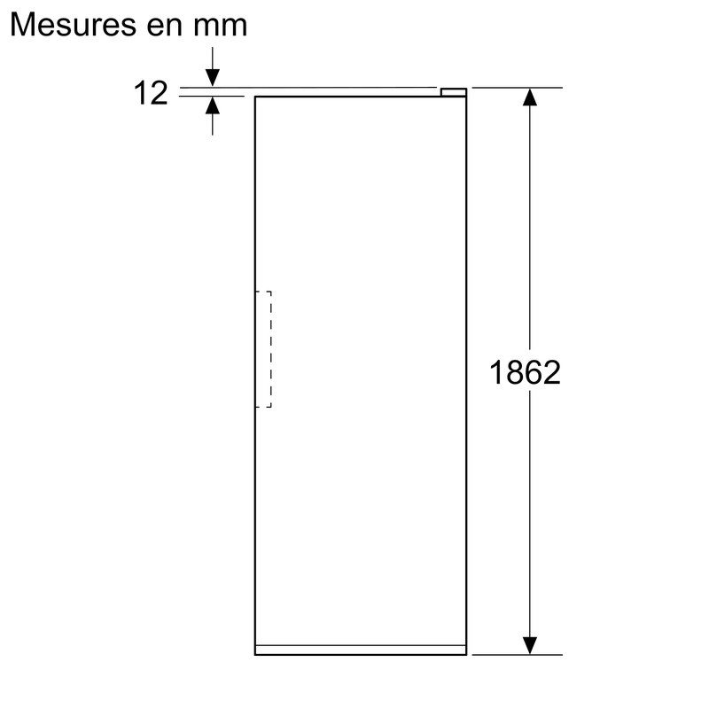 bosch exclusiv gsn56ewcm congélateur armoire pose libre total no frost 471l