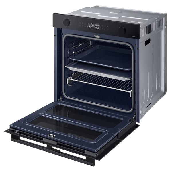 samsung nv7b4550vak série 4 bespoke four dual cook flex pyrolyse 76 l vapeur wifi
