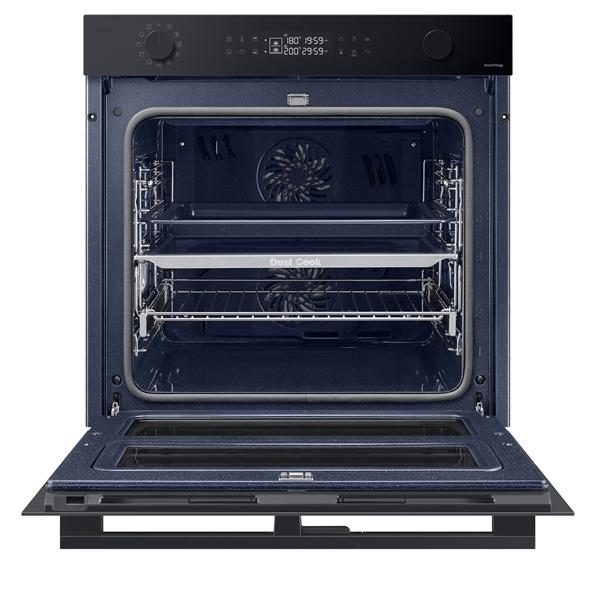 samsung nv7b4550vak série 4 bespoke four dual cook flex pyrolyse 76 l vapeur wifi